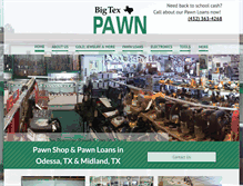 Tablet Screenshot of bigtexpawn.com